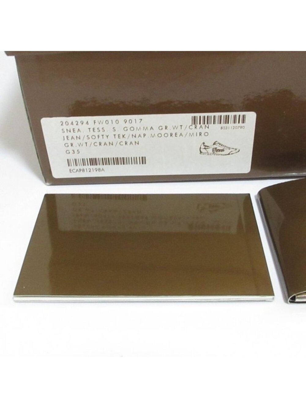 Gucci Side Logo Sneakers 35 White Red - Picture 11 of 16